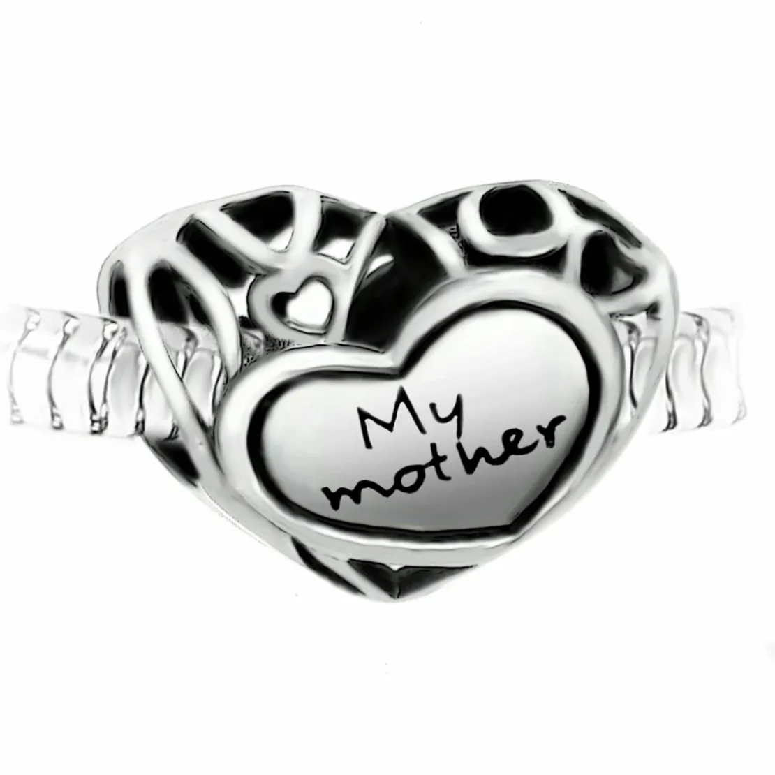 So Charm BijouxCharm perle "My mother" acier - So Charm