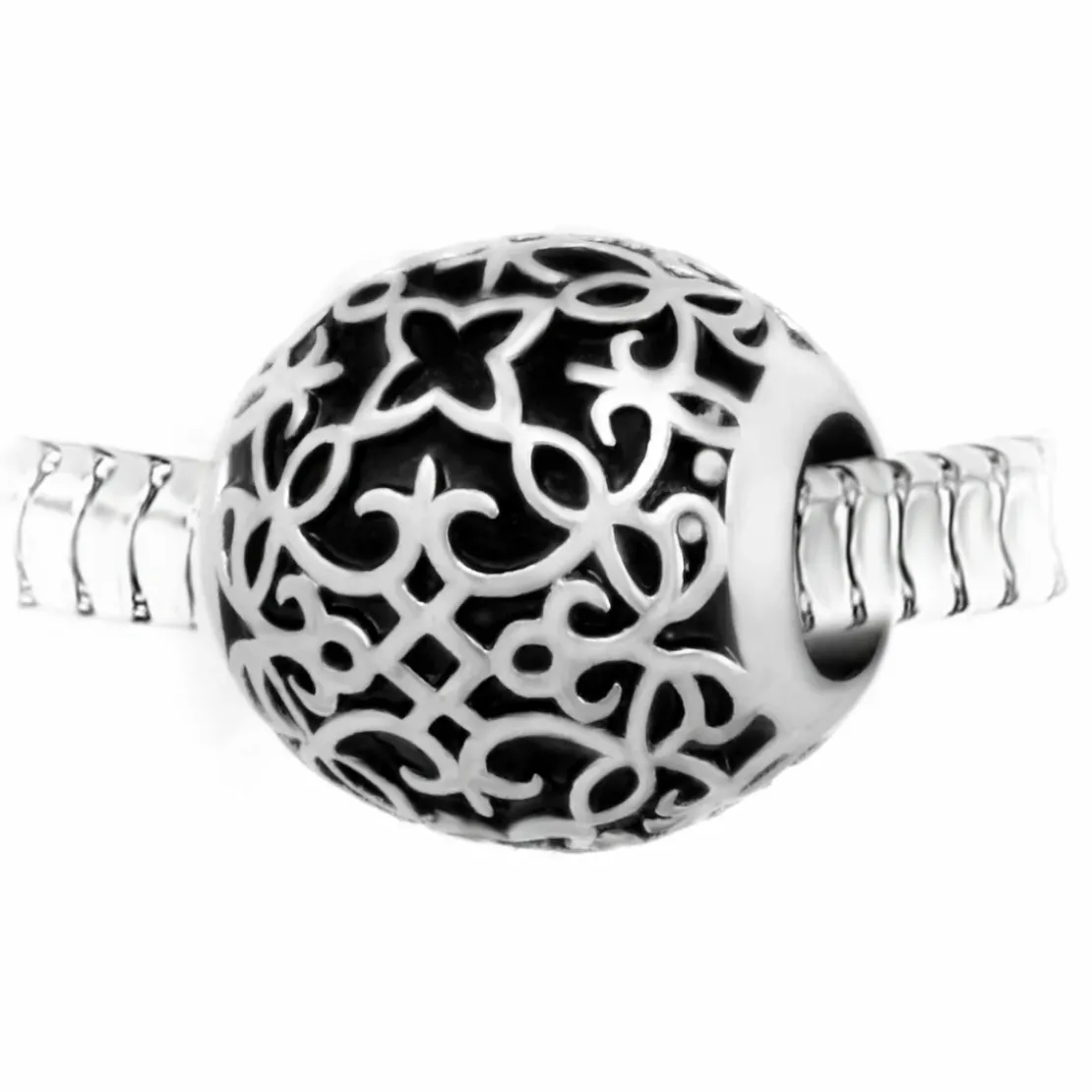 So Charm BijouxCharm perle ornemental acier par SC Crystal