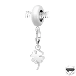 So Charm BijouxCharm perle trèfle orné de cristaux Swarovski par SC Crystal Paris®