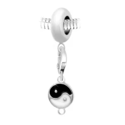 So Charm BijouxCharm perle Ying et Yang par SC Crystal Paris®