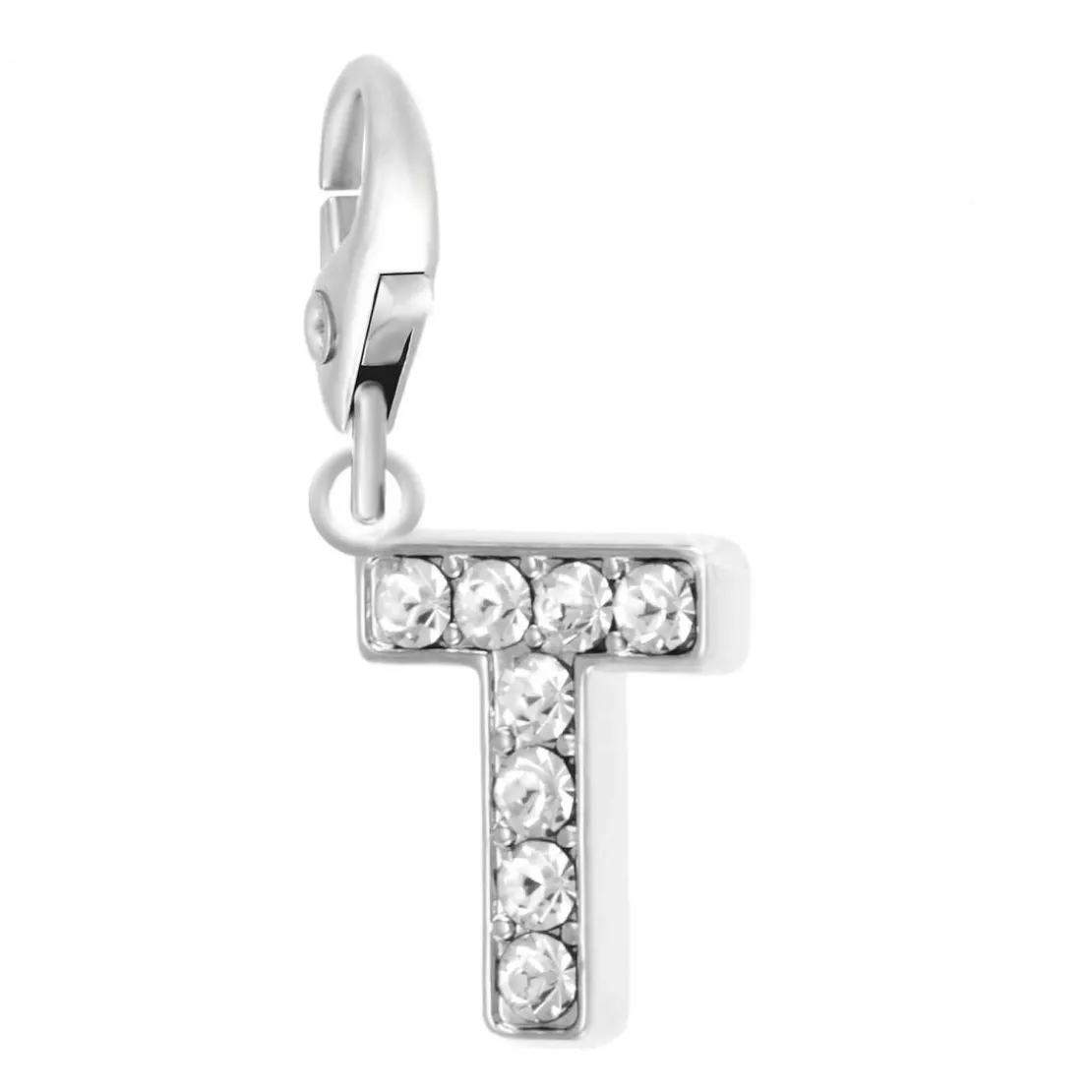 So Charm BijouxCharms Et PerlesSo Charm - CH0033-ARGENT - Charm Lettre T