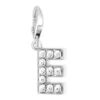So Charm BijouxCharms Et PerlesSo Charm - CH0018-ARGENT - Charm Lettre E