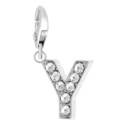 So Charm BijouxCharms Et PerlesSo Charm - CH0038-ARGENT - Charm Lettre Y