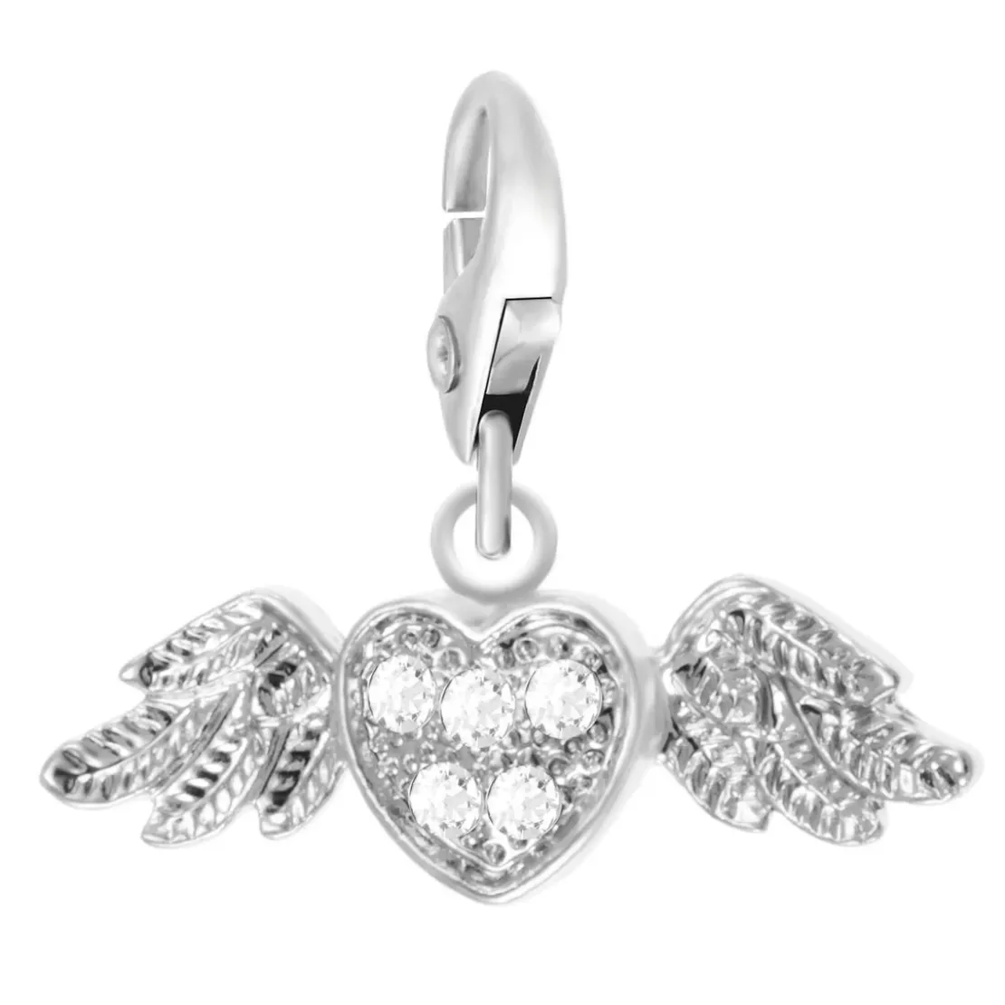 So Charm BijouxCharms Et PerlesSo Charm - CH0166-ARGENT - Charm Coeur Ailé