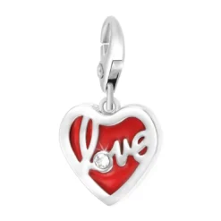 So Charm BijouxCharms Et PerlesSo Charm - CH0384-ARGENT - Charm Love Coeur