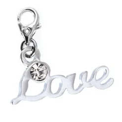 So Charm BijouxCharms Et PerlesSo Charm - CH0189-ARGENT - Charm Love Strass