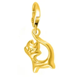 So Charm BijouxCharms Et PerlesSo Charm - CH0113-DORE - Charm Chat Doré