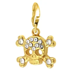 So Charm BijouxCharms Et PerlesSo Charm - CH0120-DORE - Charm Tête De Mort