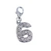 So Charm BijouxCharms Et PerlesSo Charm - CH0009 - Charm Chiffre 6