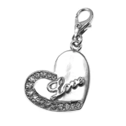 So Charm BijouxCharms Et PerlesSo Charm - CH0998-ARGENT - Charm Coeur Love