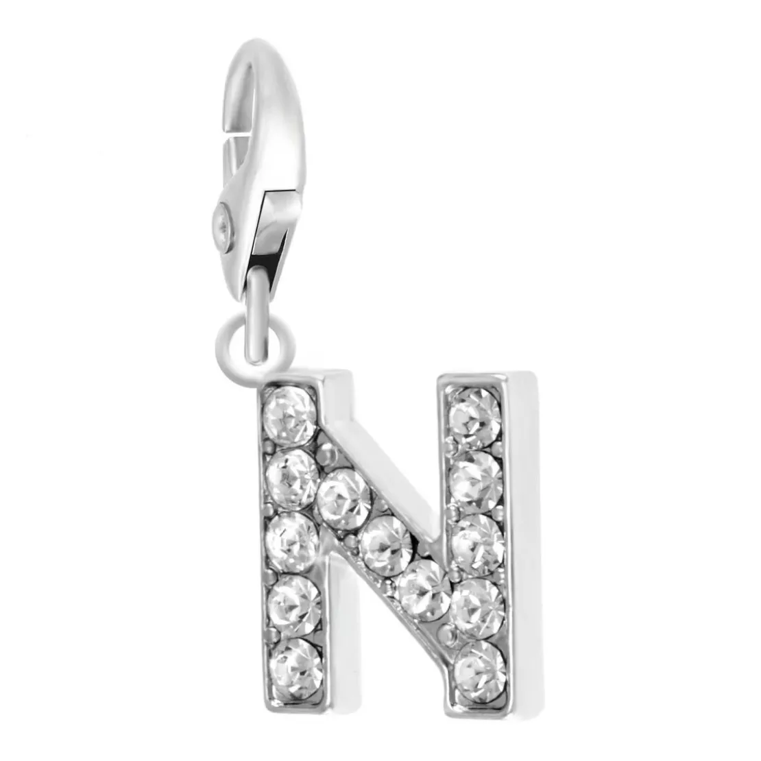 So Charm BijouxCharms Et PerlesSo Charm - CH0027-ARGENT - Charm Lettre N