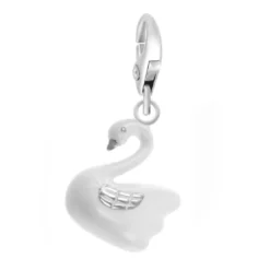 So Charm BijouxCharms Et PerlesSo Charm - CH1149 - Charm Cygne Blanc