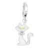 So Charm BijouxCharms Et PerlesSo Charm - CH0151-ARGENT - Charm Chat Blanc