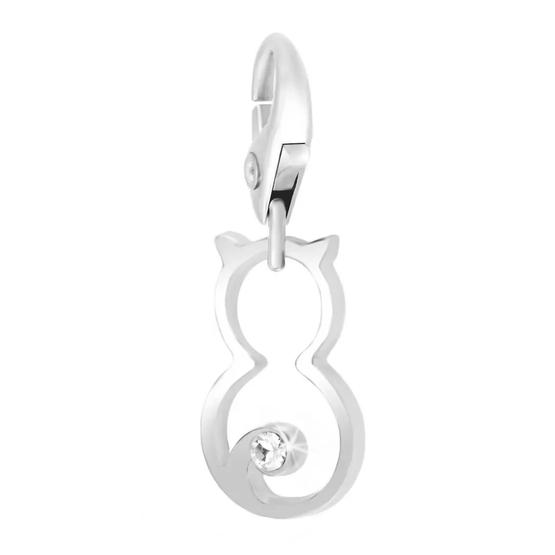 So Charm BijouxCharms Et PerlesSo Charm - CH0437-ARGENT - Charm Chat Argenté