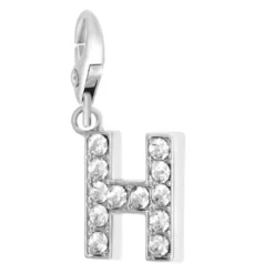 So Charm BijouxCharms Et PerlesSo Charm - CH0021-ARGENT - Charm Lettre H