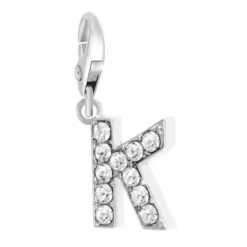 So Charm BijouxCharms Et PerlesSo Charm - CH0024-ARGENT - Charm Lettre K
