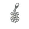 So Charm BijouxCharms Et PerlesSo Charm - CH1019-ARGENT-BLANC - Charm Nounours Blanc