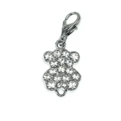So Charm BijouxCharms Et PerlesSo Charm - CH1019-ARGENT-BLANC - Charm Nounours Blanc