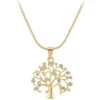 So Charm BijouxCollier arbre de vie par So Charm® ornée de cristaux Swarovski® BS2037-DORE-COLLIER