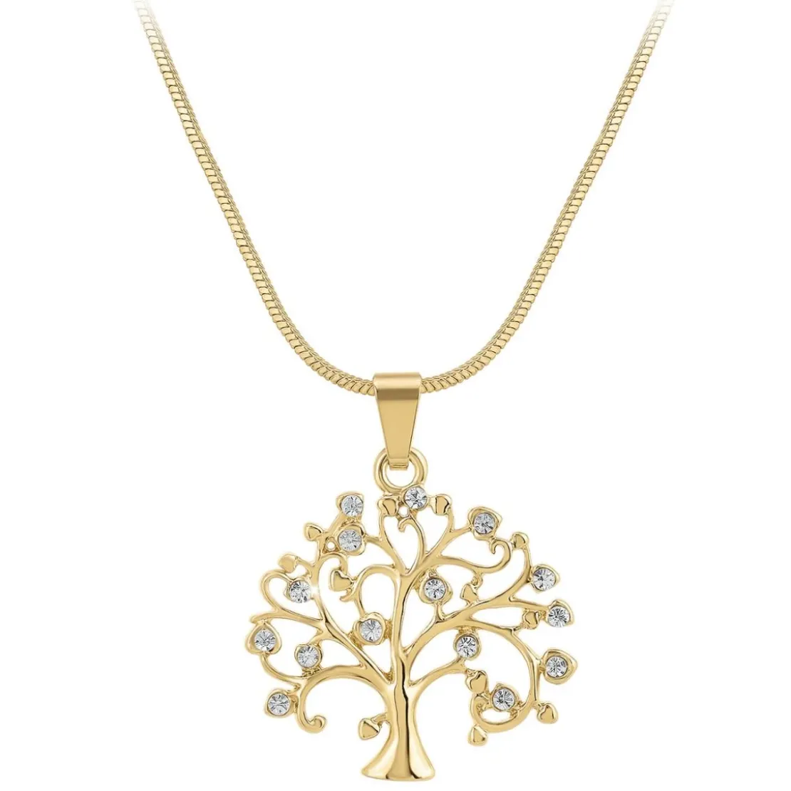 So Charm BijouxCollier arbre de vie par So Charm® ornée de cristaux Swarovski® BS2037-DORE-COLLIER