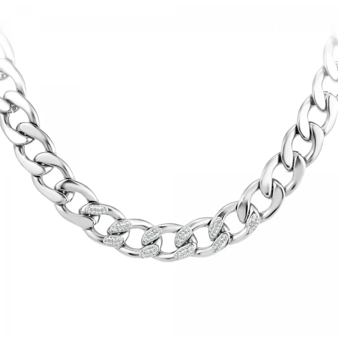 So Charm BijouxCollier Argenté avec Cristaux scintillants SoCharm