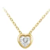 So Charm BijouxCollier cœur par So Charm® ornée de cristaux Swarovski® BS3084-DORE