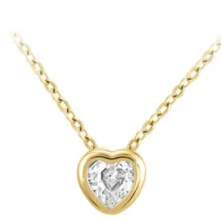 So Charm BijouxCollier cœur par So Charm® ornée de cristaux Swarovski® BS3084-DORE