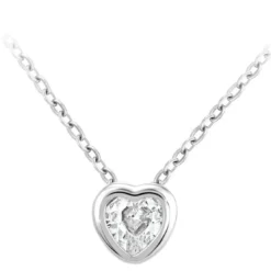 So Charm BijouxCollier cœur par So Charm® ornée de cristaux Swarovski® BS3084-ARGENT