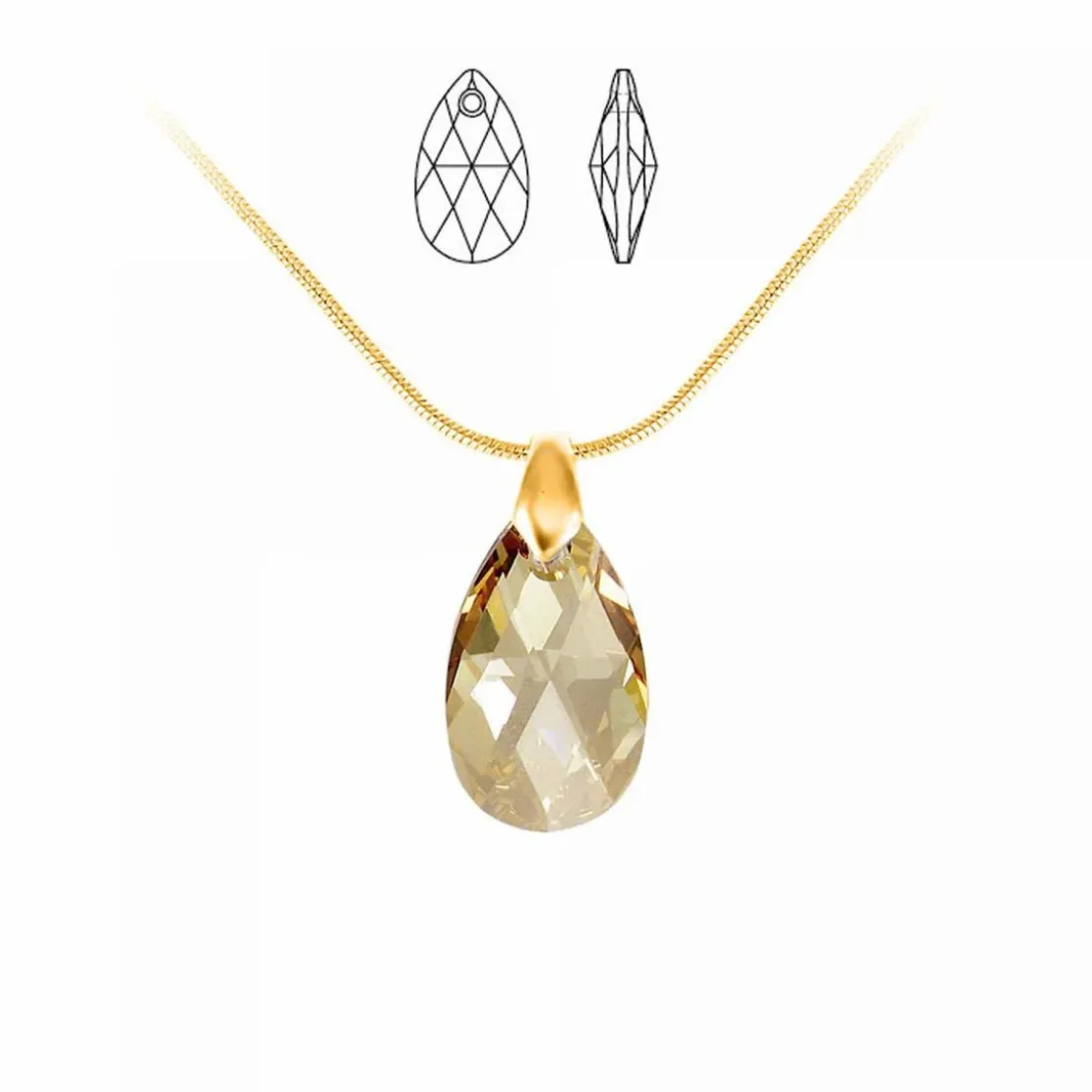 So Charm BijouxCollier et pendentif So Charm BS003-SN022-GOSH Femme