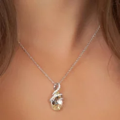 So Charm BijouxCollier et pendentif So Charm BS1435-BLANC Femme