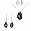 So Charm BijouxCollier et pendentif So Charm cristal goutte noire - Collier Femme