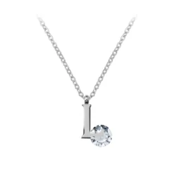 So Charm BijouxCollier Femme So Charm - B1498-L - Collier Initiale Argenté