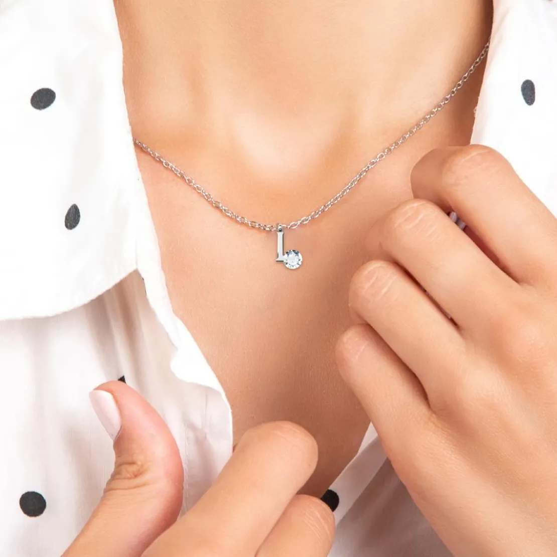 So Charm BijouxCollier Femme So Charm - B1498-L - Collier Initiale Argenté