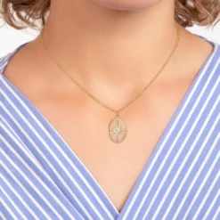 So Charm BijouxCollier Femme So Charm - BD2647-DORE-DIAMANT - Collier Mode Doré