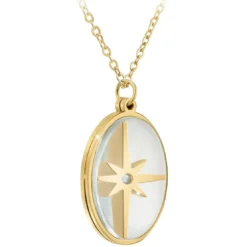So Charm BijouxCollier Femme So Charm - BD2647-DORE-DIAMANT - Collier Mode Doré