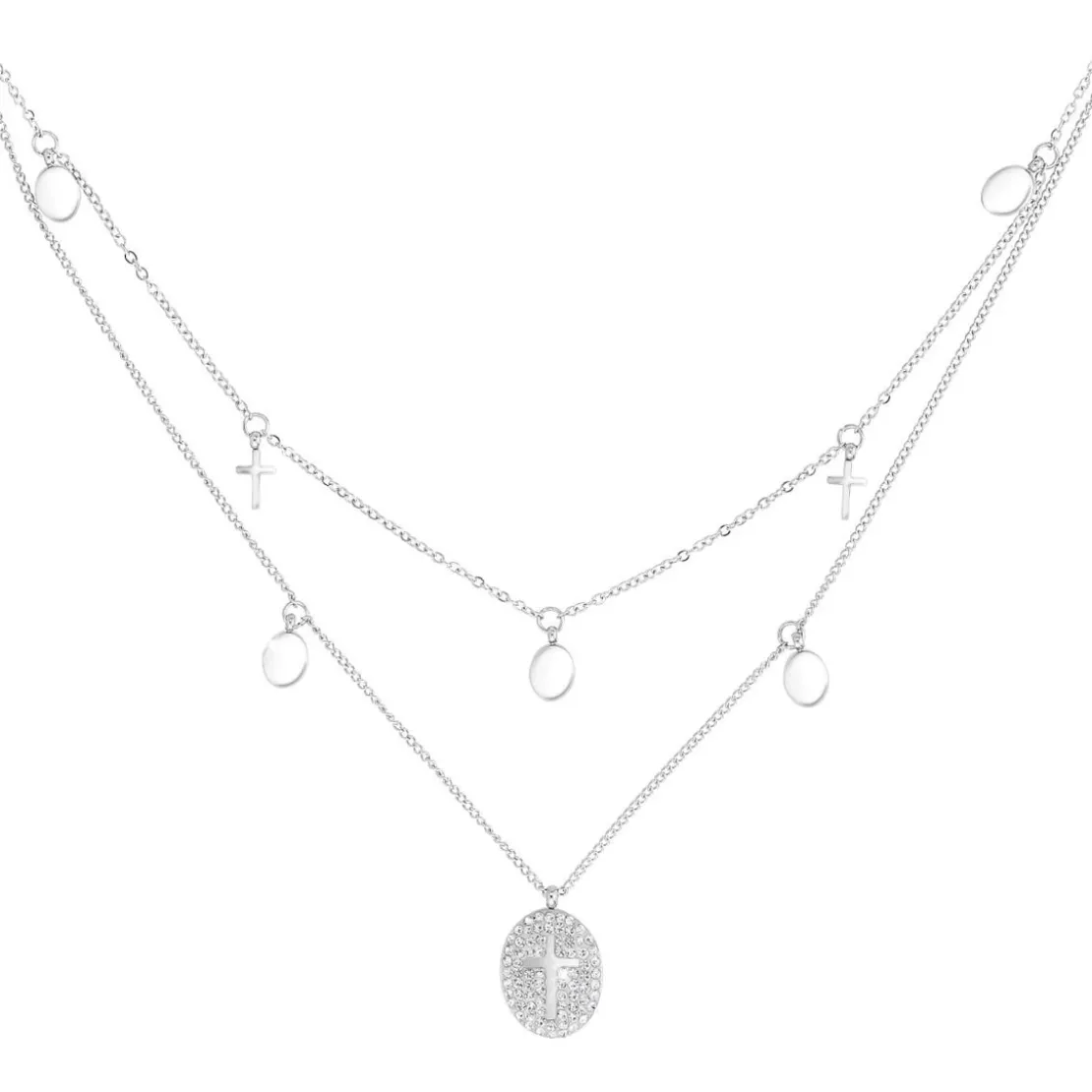 So Charm BijouxCollier Femme So Charm - B2222-ARGENT - Collier Mode Argenté