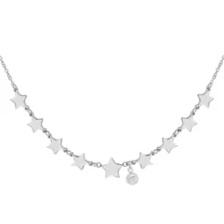 So Charm BijouxCollier Femme So Charm - BD3116-ARGENT-DIAMANT - Collier Mode Argenté
