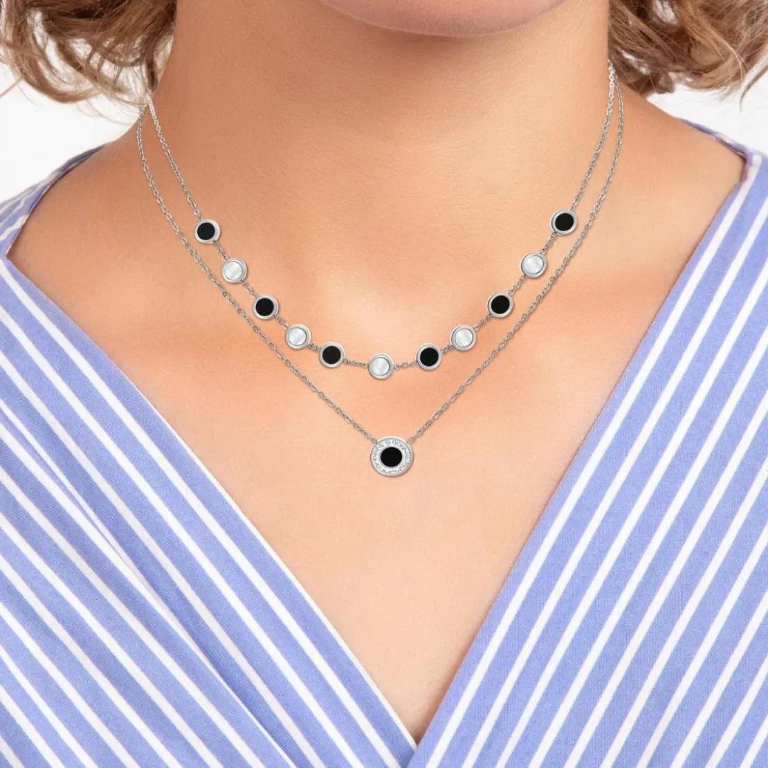 So Charm BijouxCollier Femme So Charm - B4046-ARGENT - Collier Mode Argenté