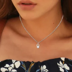So Charm BijouxCollier Femme So Charm - B1498-O - Collier Initiale Argenté