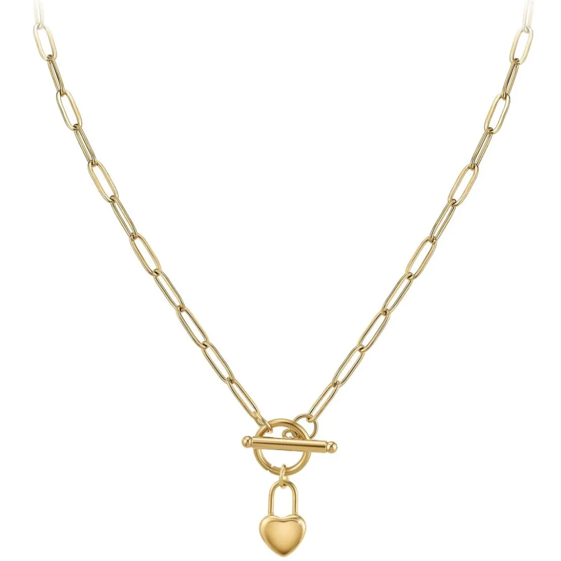 So Charm BijouxCollier Femme So Charm - B3229-DORE - Collier Coeur Doré