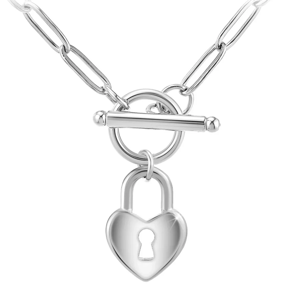 So Charm BijouxCollier Femme So Charm - B3230-ARGENT - Collier Coeur Argenté