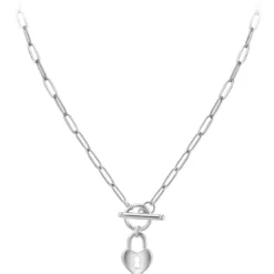 So Charm BijouxCollier Femme So Charm - B3230-ARGENT - Collier Coeur Argenté