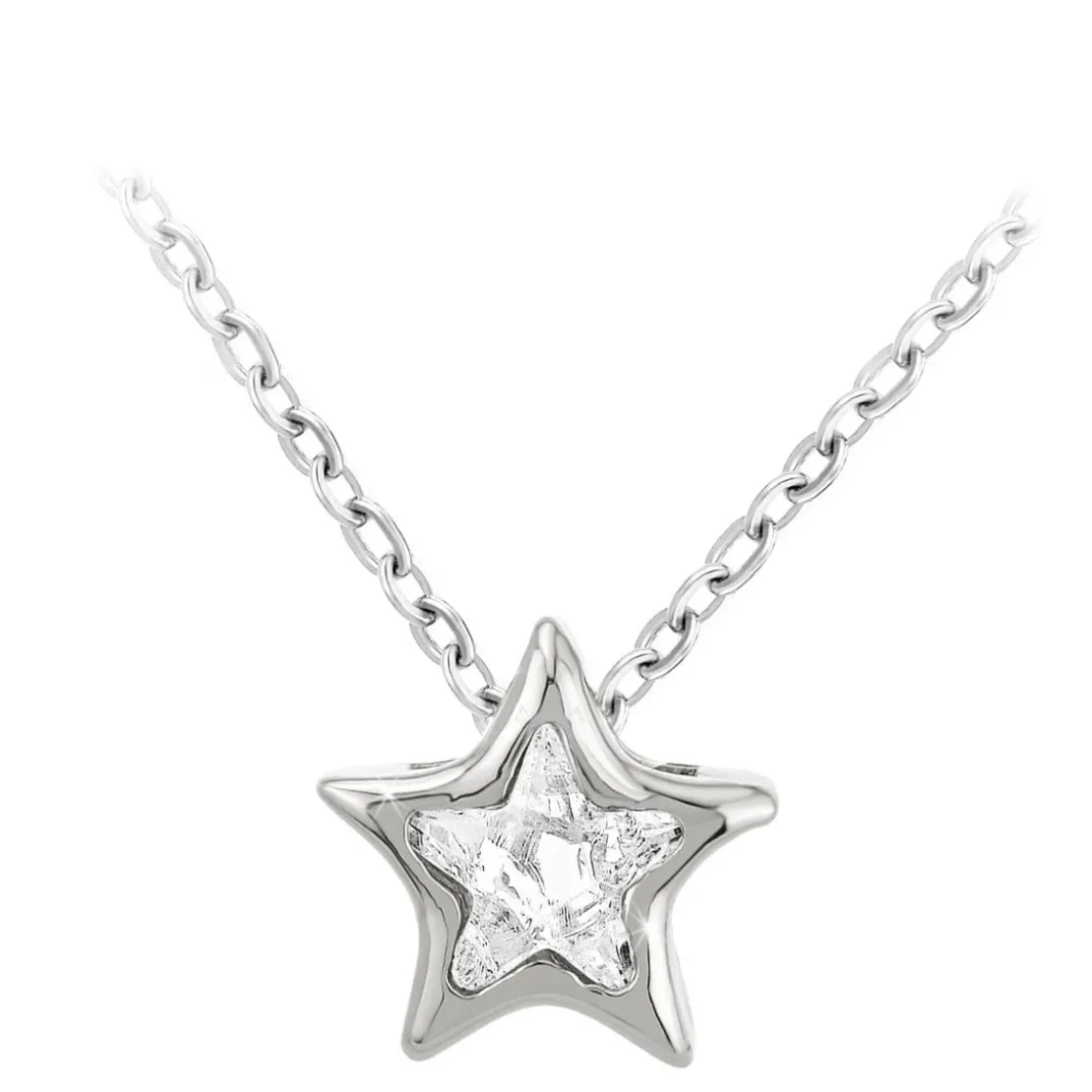 So Charm BijouxCollier Femme So Charm - B3085-ARGENT - Collier Étoile Argenté