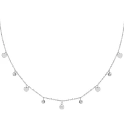 So Charm BijouxCollier Femme So Charm - BD3117-ARGENT-DIAMANT - Collier Mode Argenté