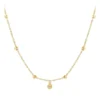 So Charm BijouxCollier Femme So Charm - BD2370-DORE-DIAMANT - Collier Mode Doré