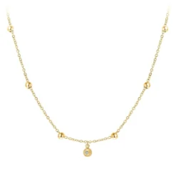 So Charm BijouxCollier Femme So Charm - BD2370-DORE-DIAMANT - Collier Mode Doré