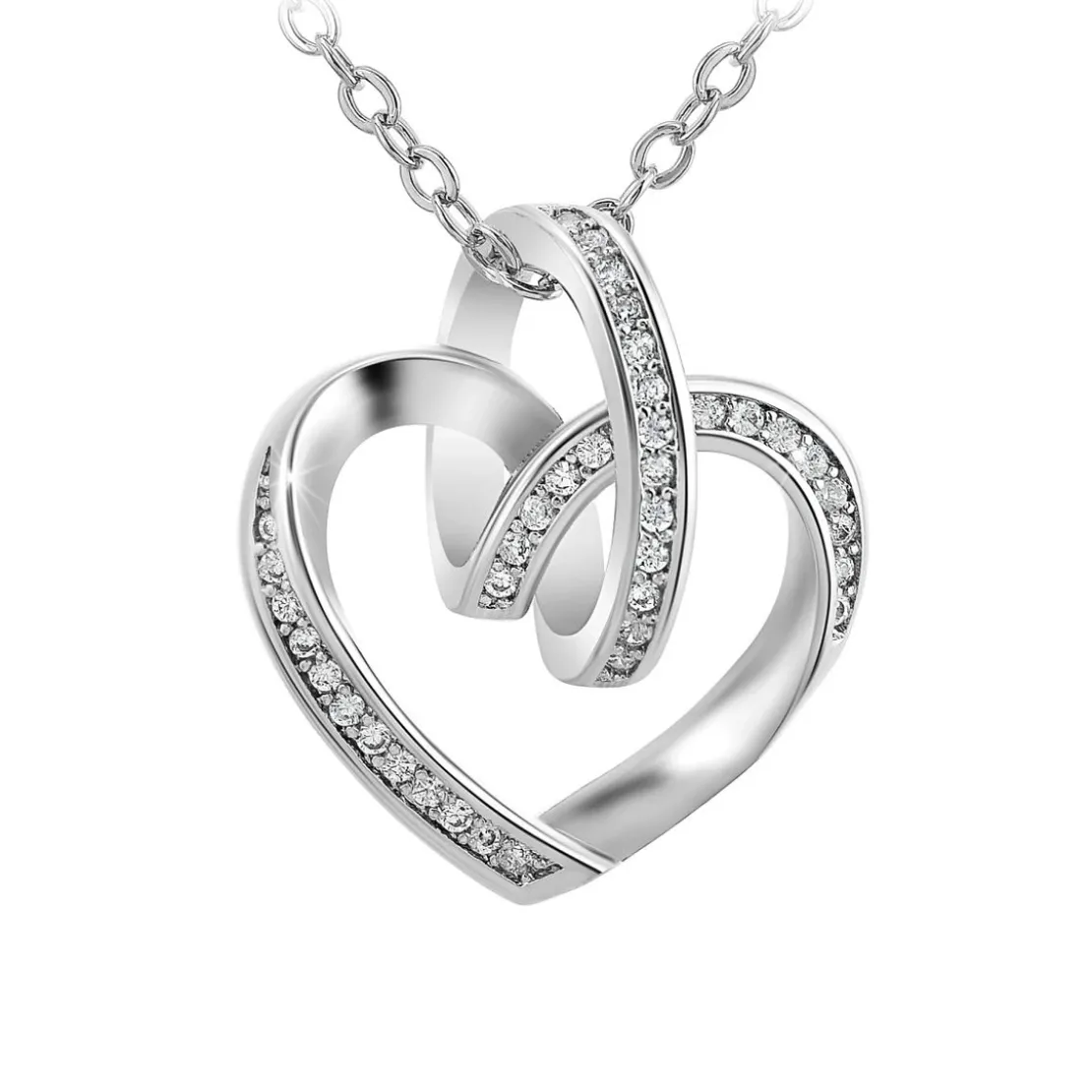 So Charm BijouxCollier Femme So Charm - B2809-ARGENT - Collier Coeur Argenté