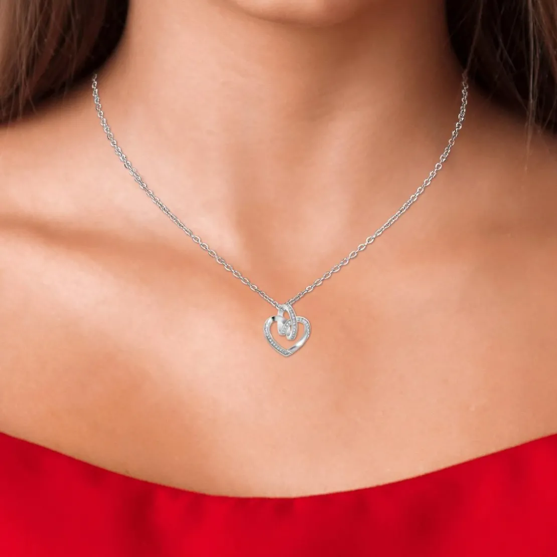 So Charm BijouxCollier Femme So Charm - B2809-ARGENT - Collier Coeur Argenté