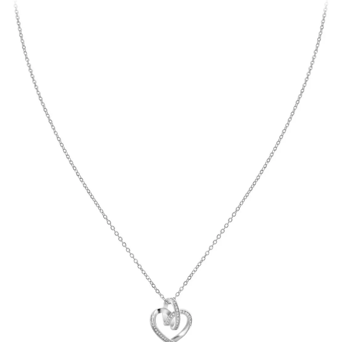 So Charm BijouxCollier Femme So Charm - B2809-ARGENT - Collier Coeur Argenté