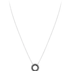 So Charm BijouxCollier Femme So Charm - B4234-NOIR - Collier Mode Argenté
